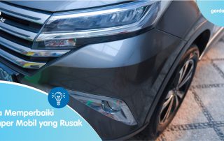 Cara Memperbaiki Bumper Mobil yang Rusak