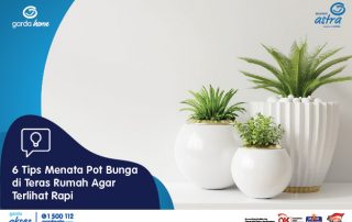 6 Tips Menata Pot Bunga di Teras Rumah Agar Terlihat Rapi