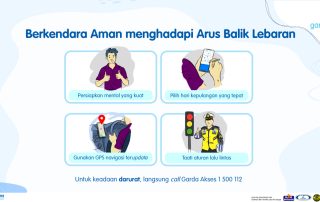 #POMInfo: Berkendara Aman Menghadapi Arus Balik Mudik