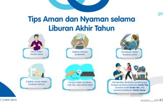 Tips aman dan nyaman selama liburan akhir tahun